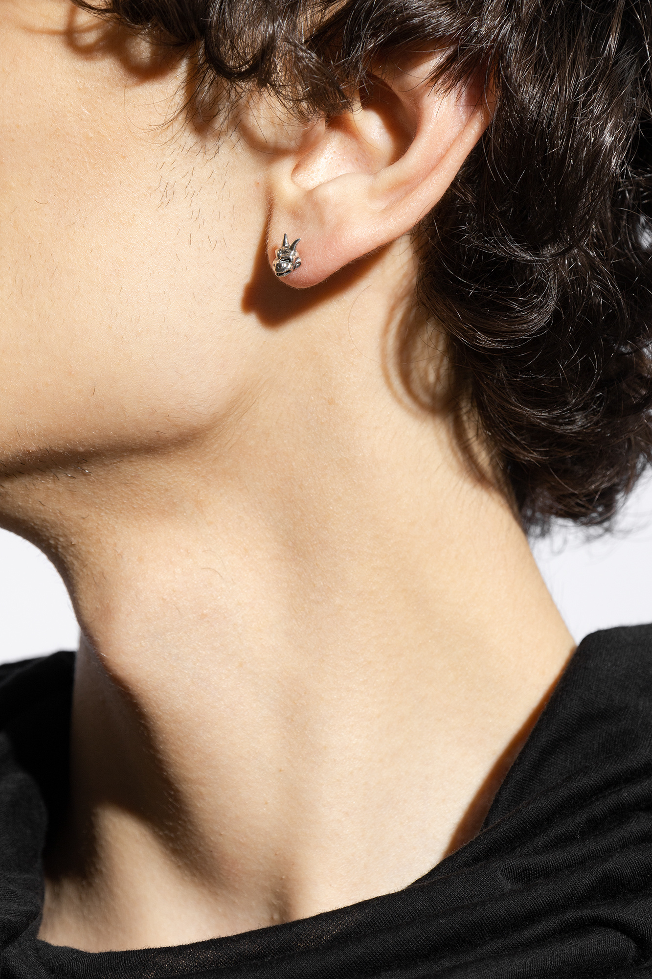 Silver Silver earring Yohji Yamamoto - SchaferandweinerShops KR